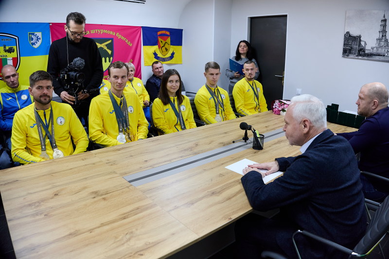 Ігор Терехов привітав харківських дефлімпійців