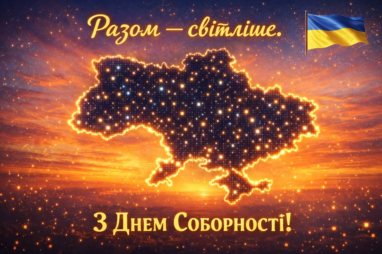 Ігор Терехов вітає харків'ян з Днем Соборності 