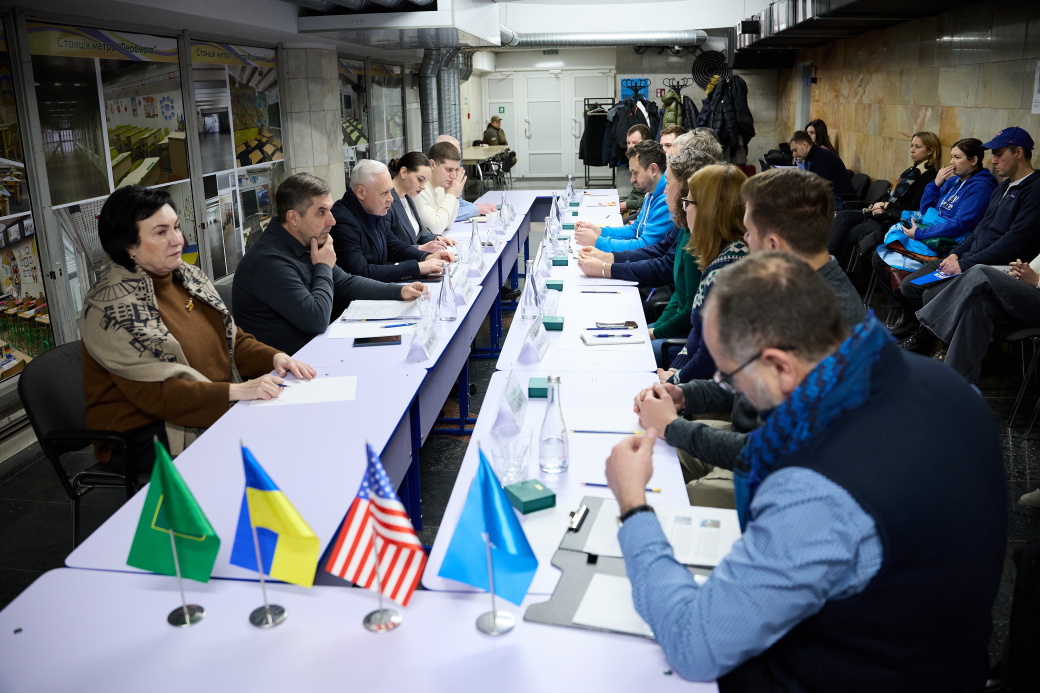 Igor Terekhov met with a delegation from the US Congress and UNHCR
