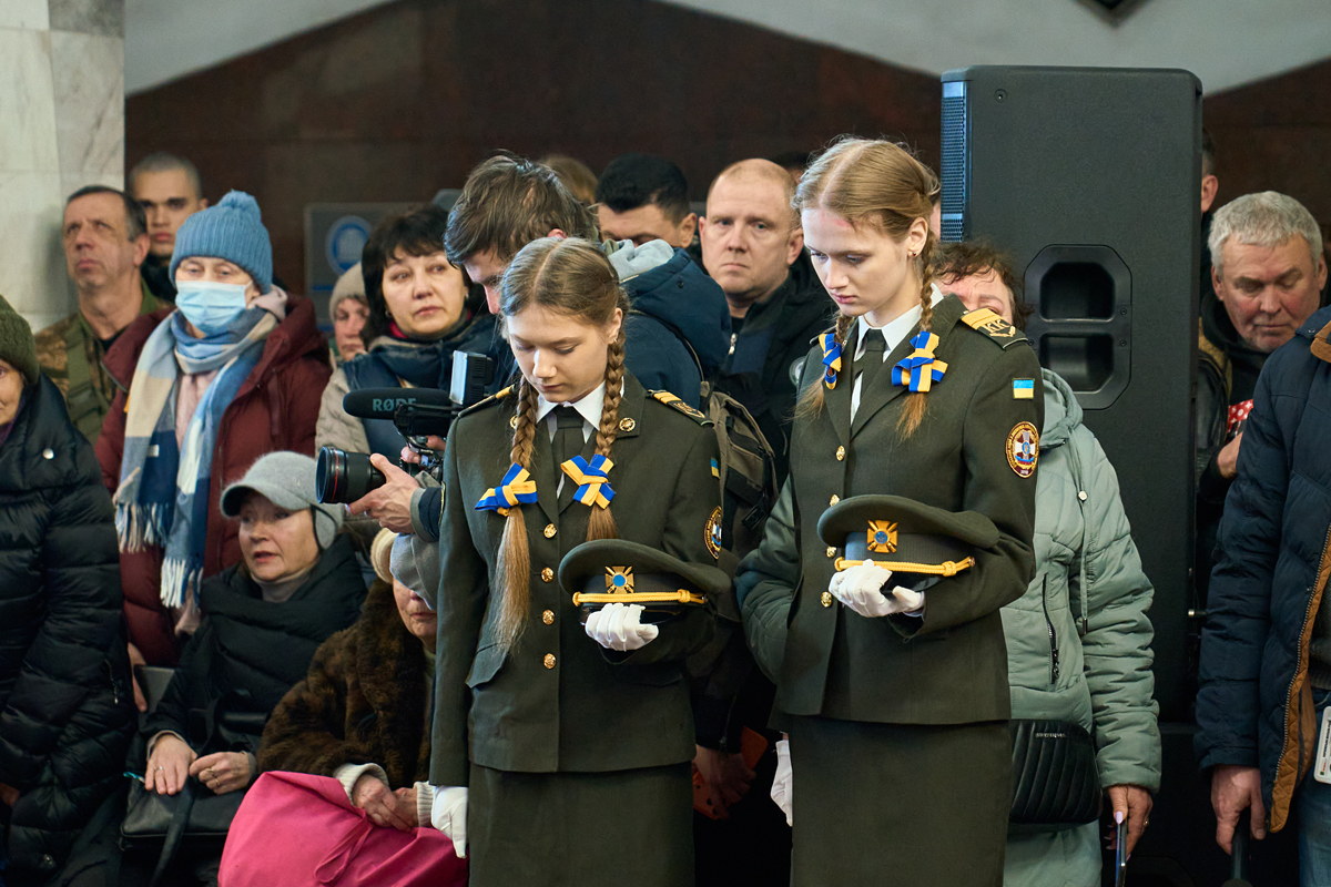 У харківському метро відбувся концерт-реквієм