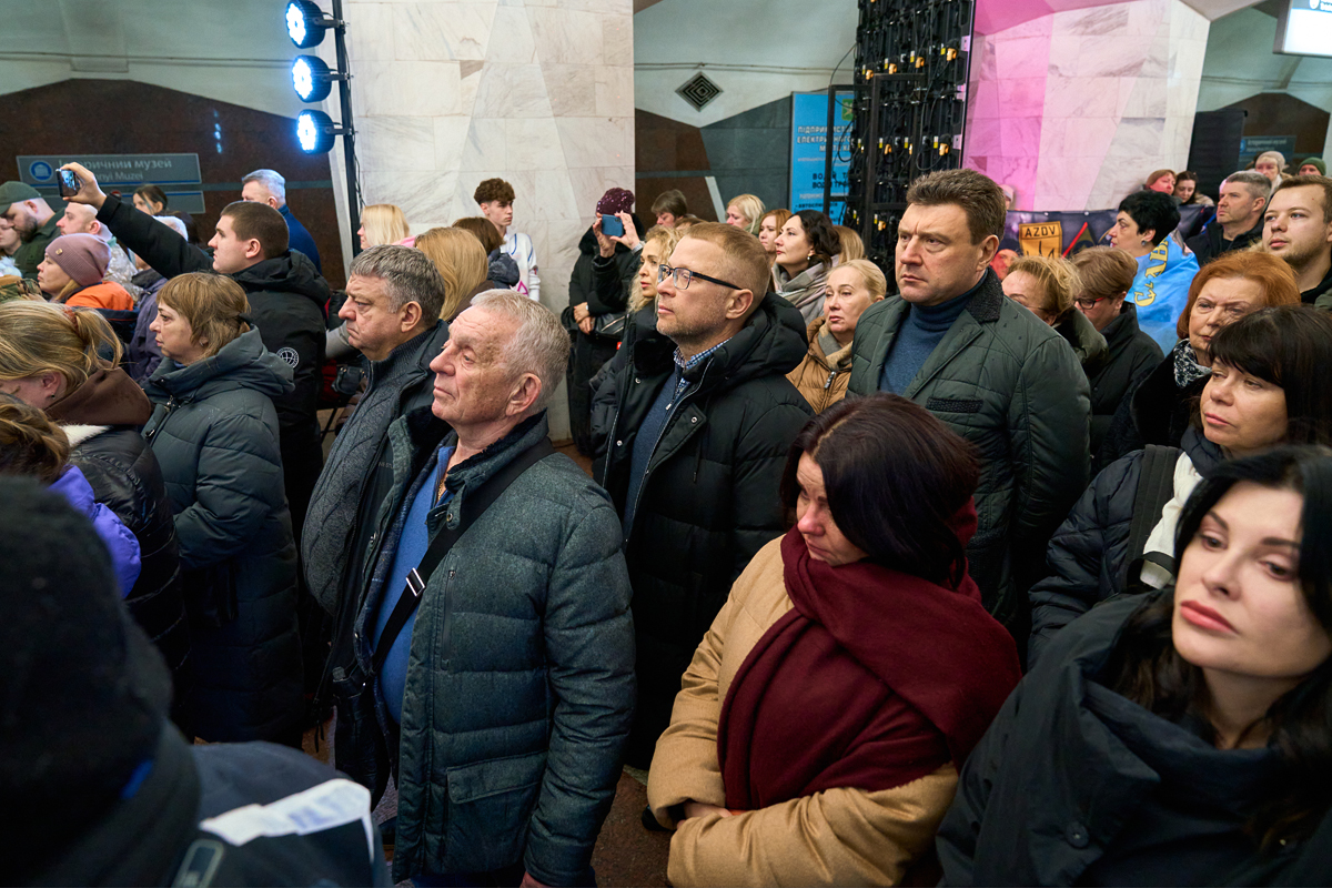 У харківському метро відбувся концерт-реквієм