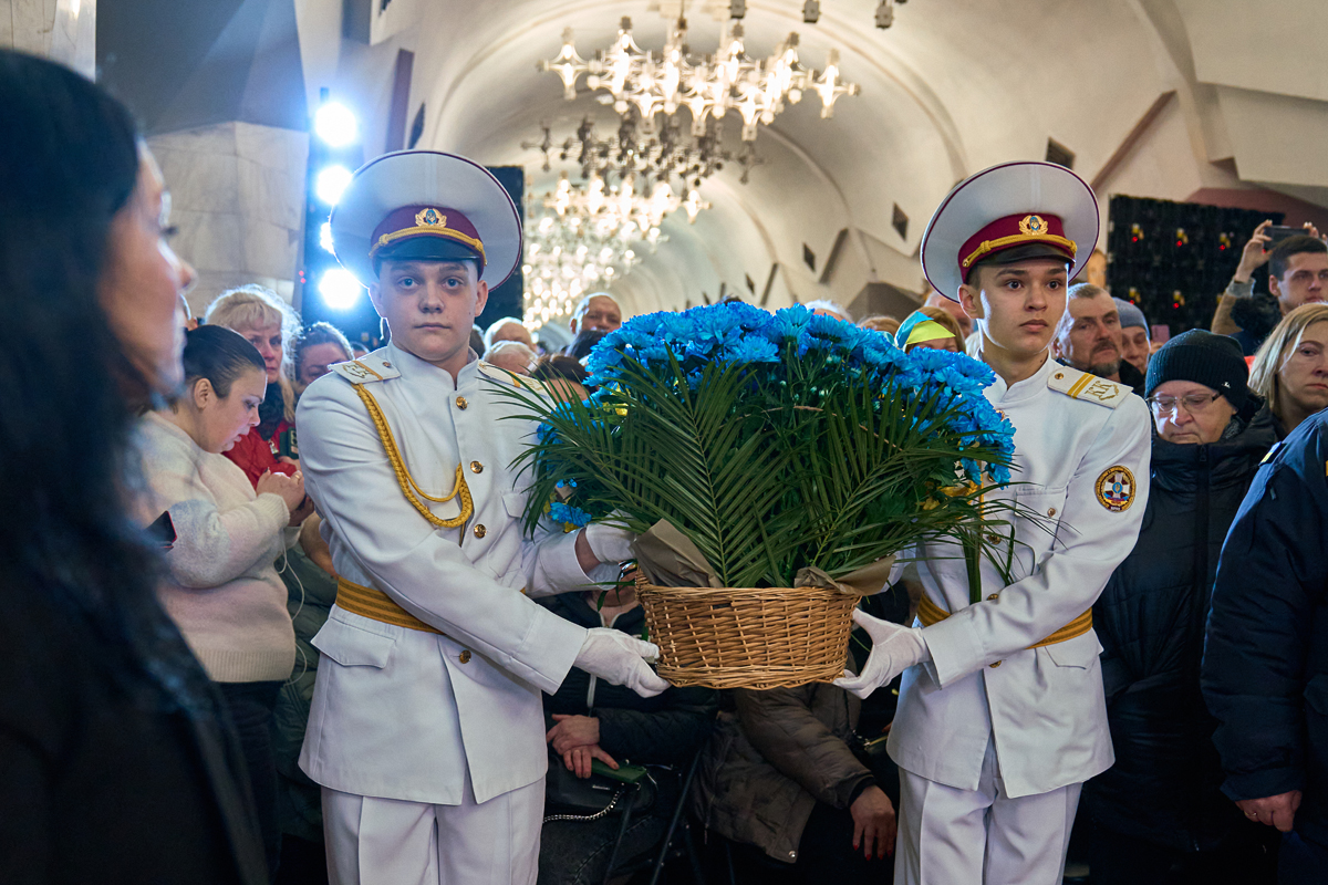 У харківському метро відбувся концерт-реквієм
