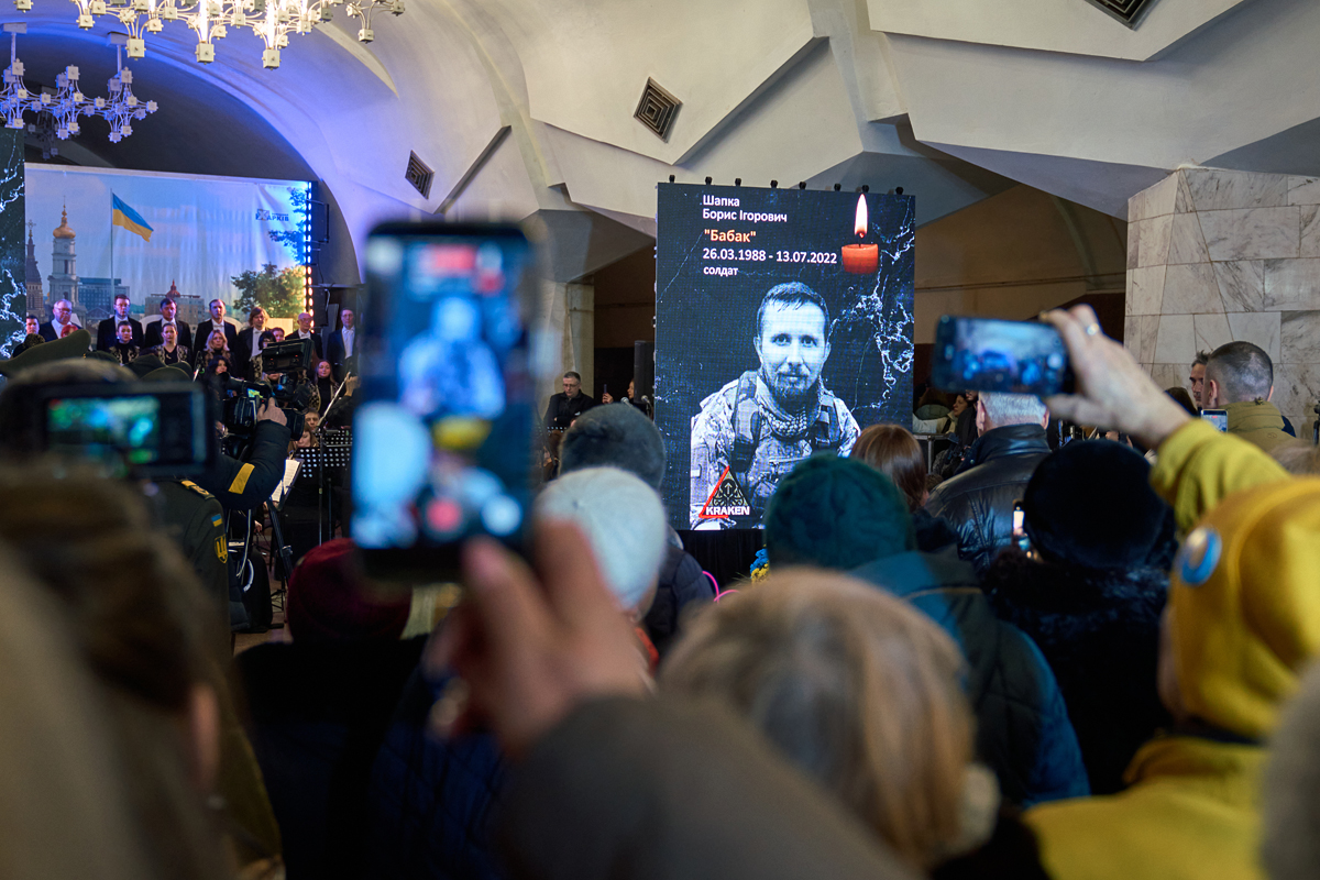У харківському метро відбувся концерт-реквієм