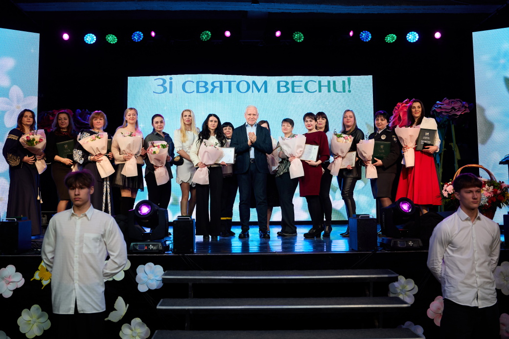 Ігор Терехов привітав жінок Салтівського та Шевченківського районів зі святом