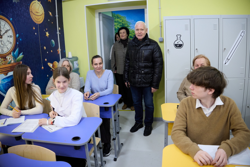 У Холодногірському районі відкрили другу чергу підземної школи 