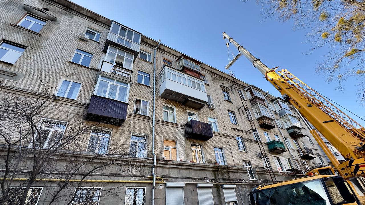У Харкові працюють над відновленням пошкодженого житлового фонду