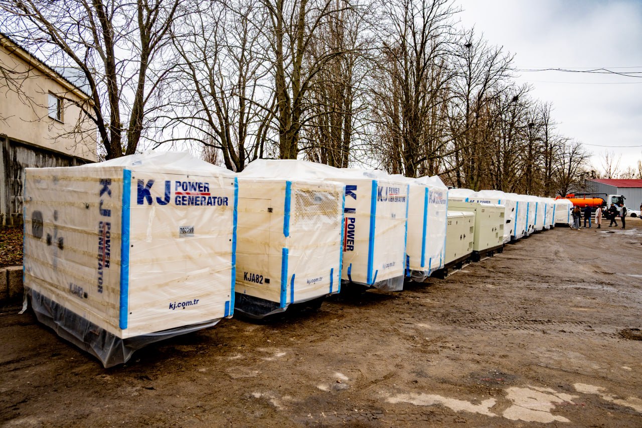 Харків отримав генератори для критичної інфраструктури