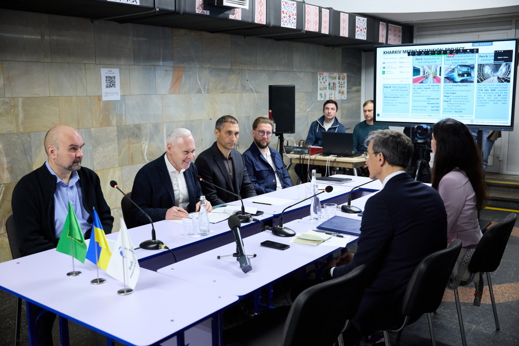 У Харкові продовжать розширення метро: Ігор Терехов та ЄБРР обговорили деталі проєкту