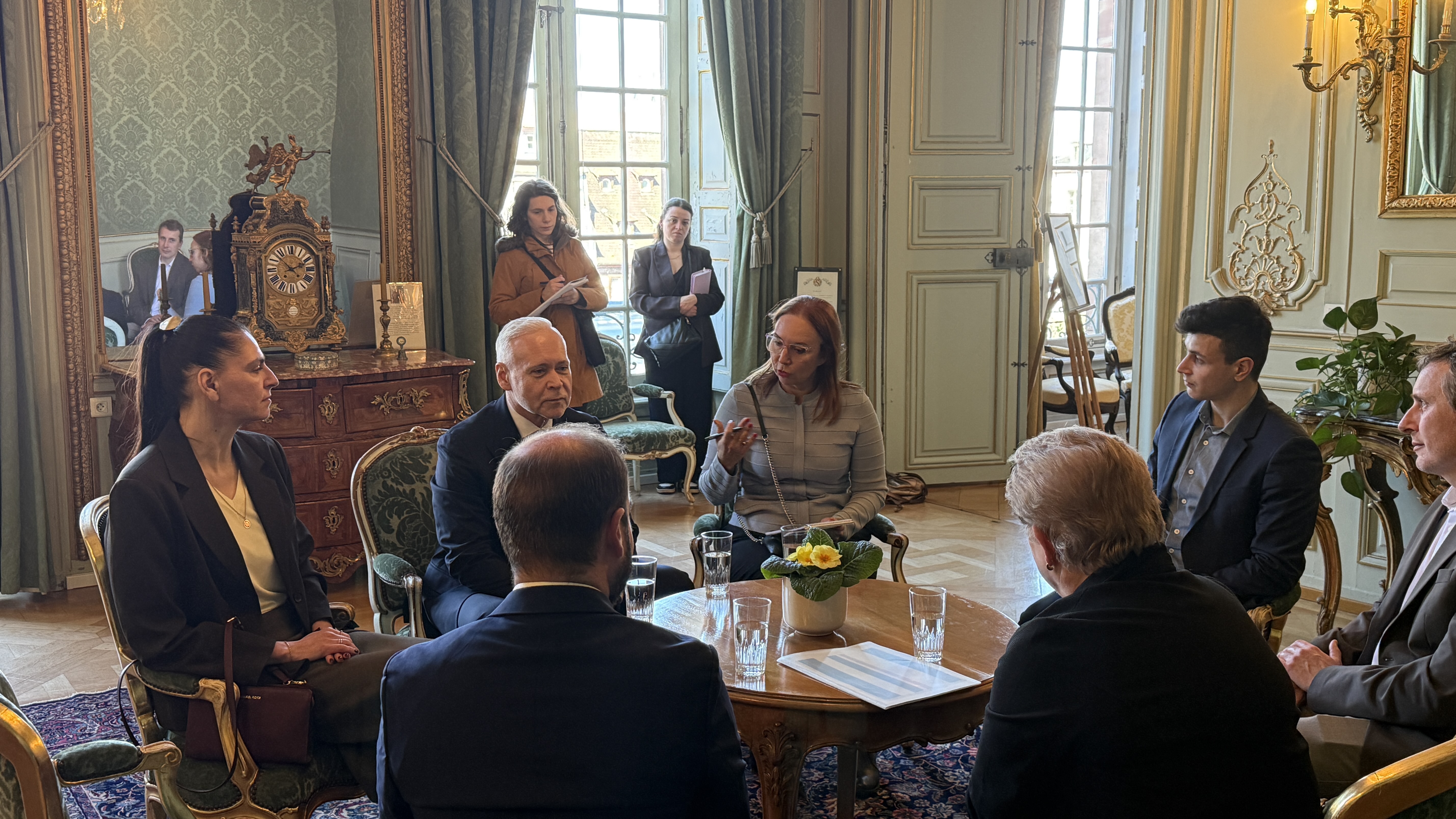 Igor Terekhov met with the newly elected mayor of Strasbourg