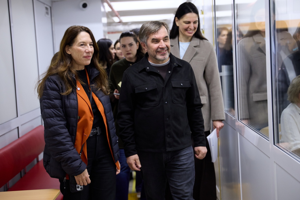 Делегація ЮНІСЕФ відвідала харківську метрошколу 