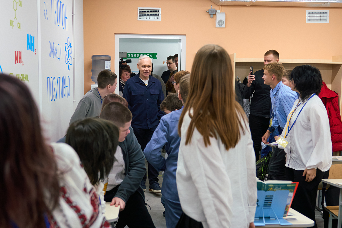 У Слобідському районі відкрили підземну школу