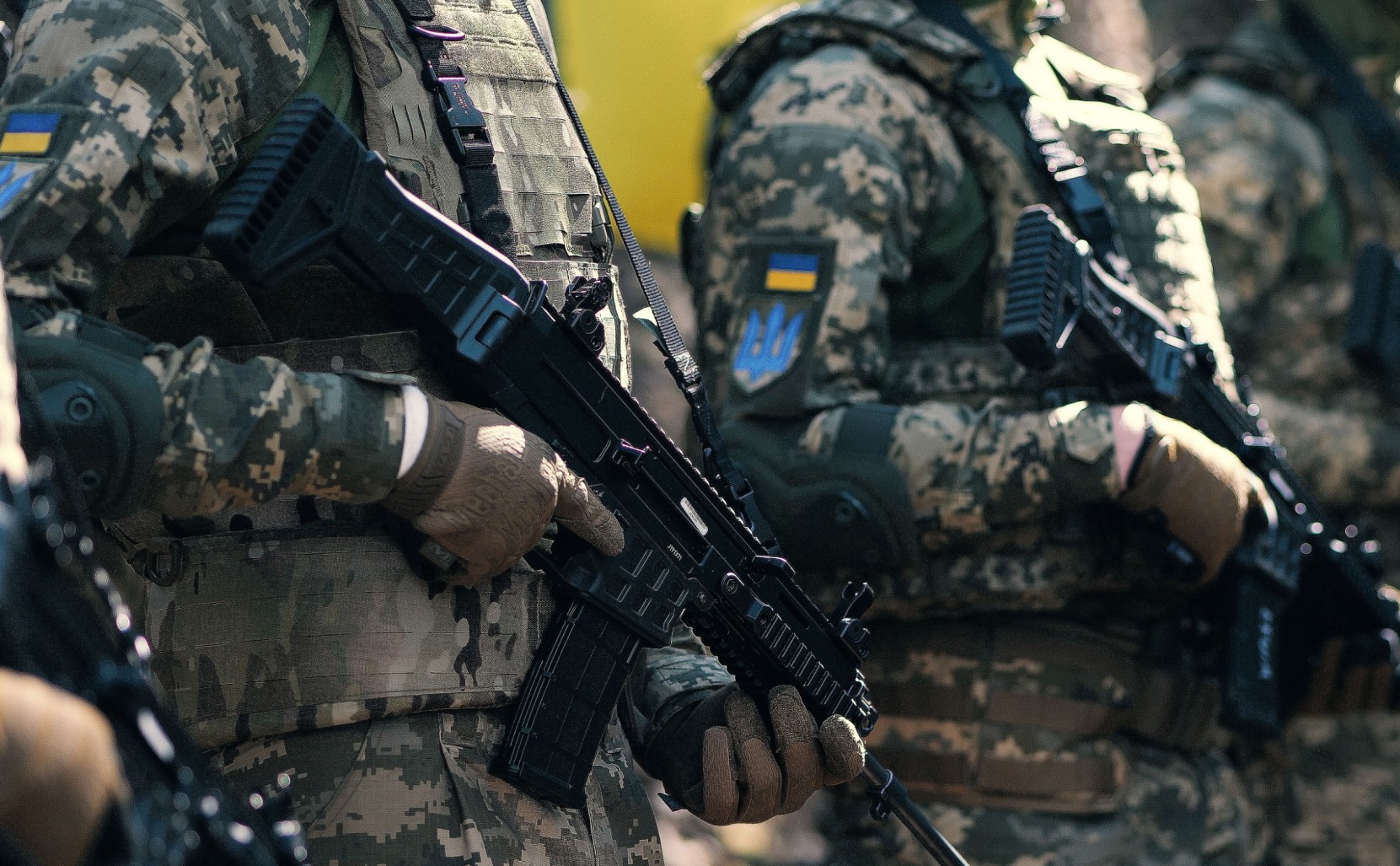 Ігор Терехов вітає піхотинців з професійним святом
