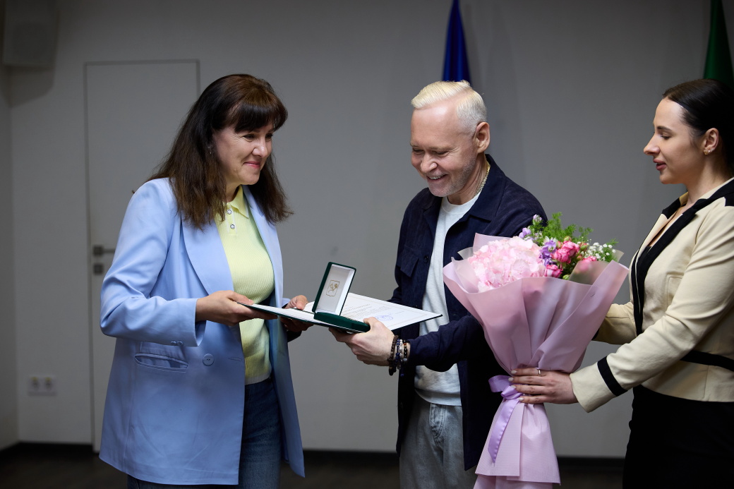 Ігор Терехов нагородив медійників з нагоди 75-річчя заснування телецентру