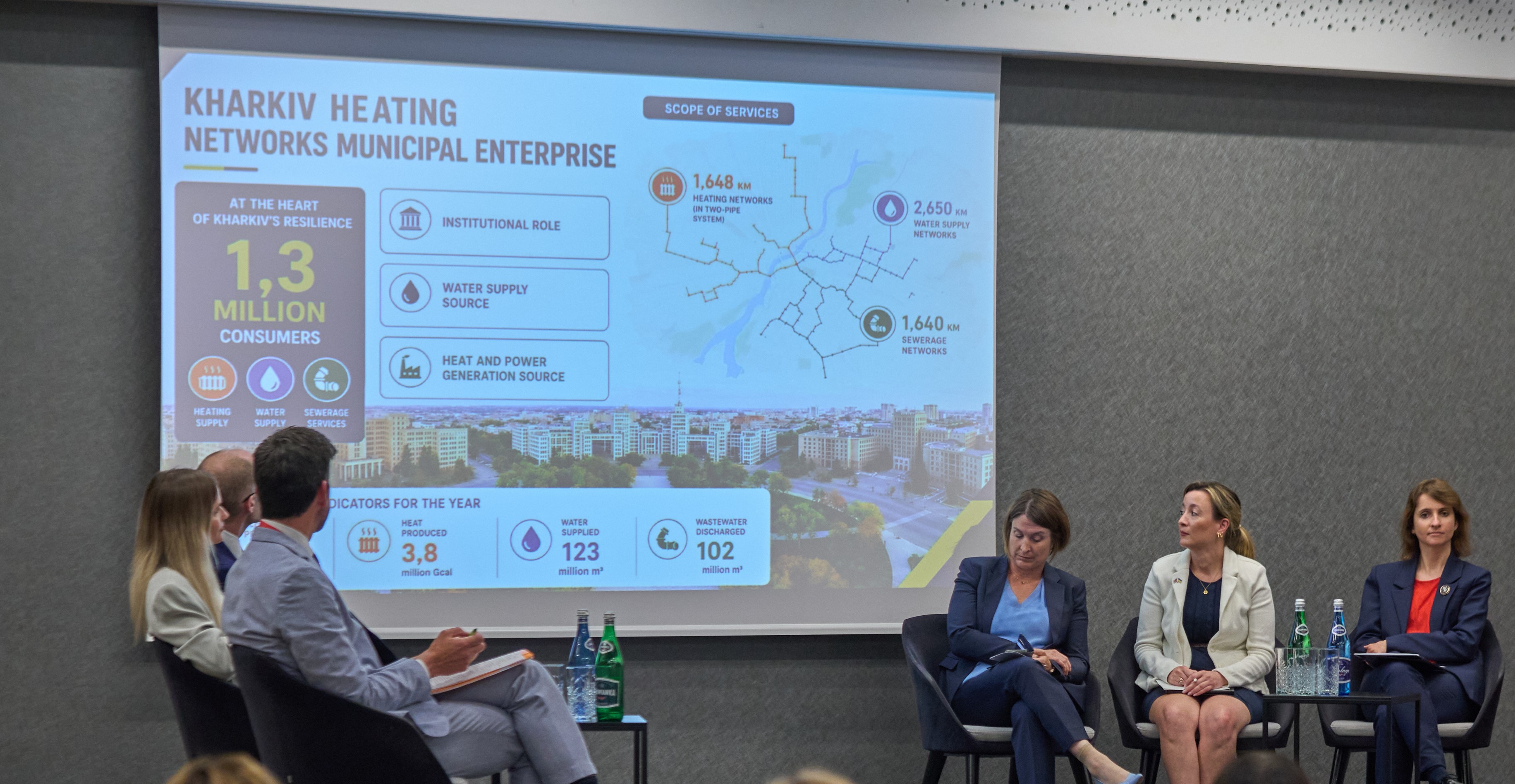 Харків представив міжнародній спільноті модель модернізації інфраструктури під час війни