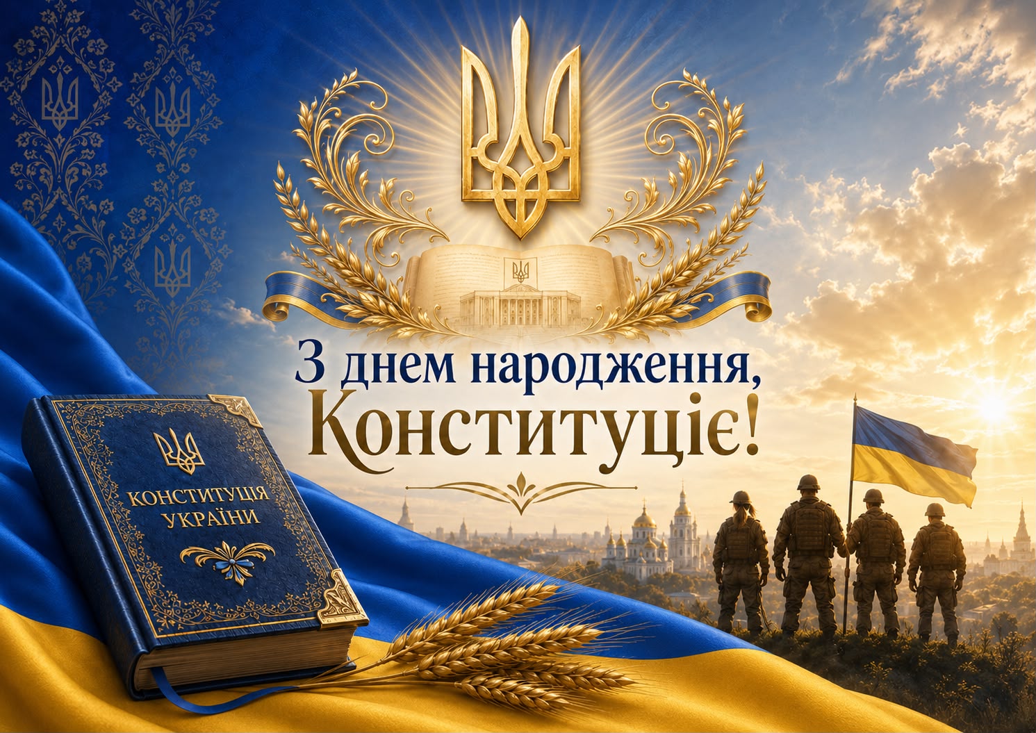 Ігор Терехов вітає з Днем Конституції