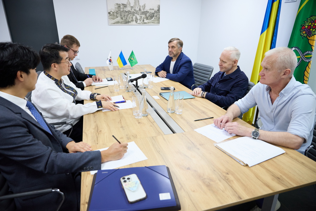 Ігор Терехов зустрівся з послом Південної Кореї