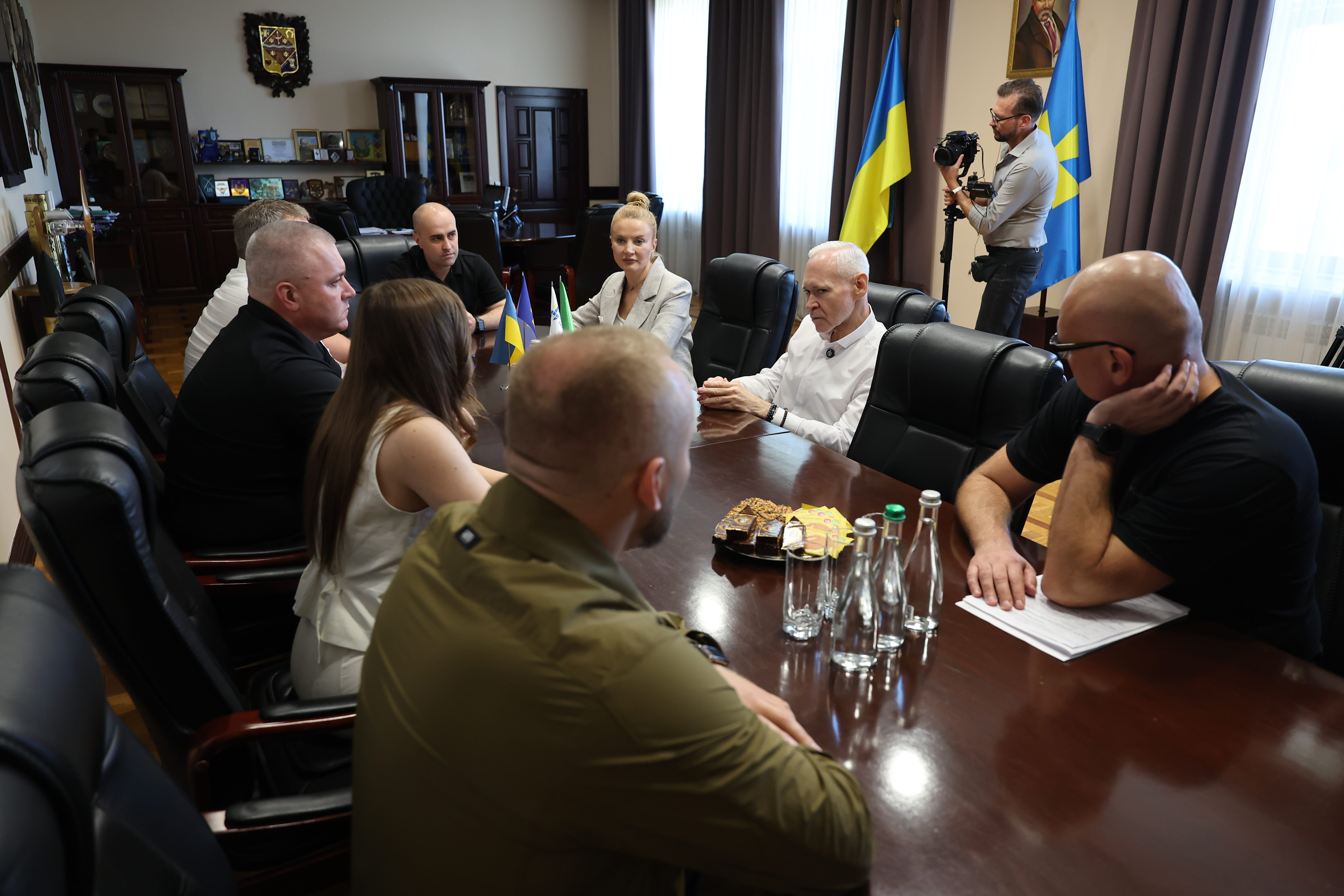 Ігор Терехов у Полтаві обговорив з керівництвом області підтримку прифронтових громад