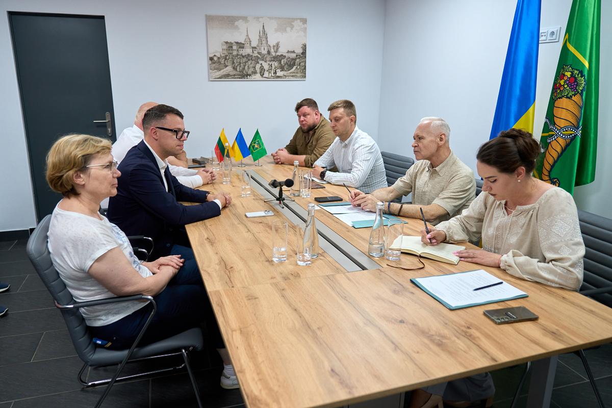 Ігор Терехов обговорив співпрацю з Литвою у сфері культури