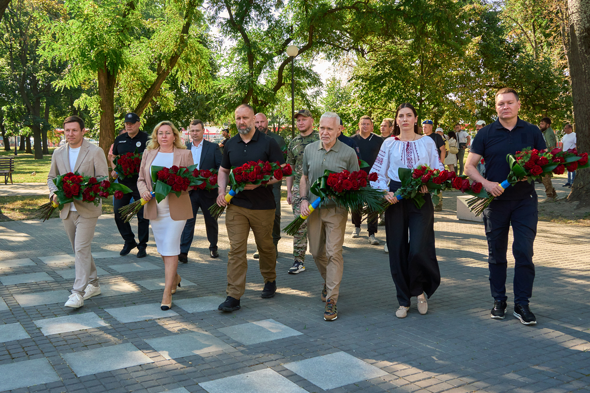 У Харкові до Дня Незалежності вшанували пам’ять захисників України