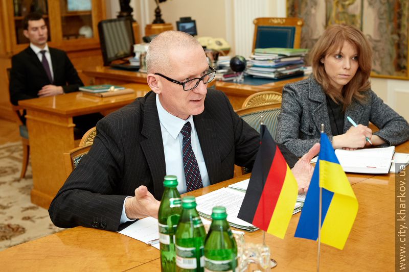 Геннадій Кернес зустрівся з генконсулом ФРН у Донецьку Клаусом Ціллікенсом