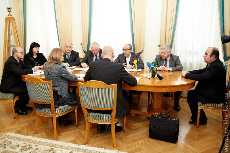 Геннадій Кернес зустрівся з генконсулом ФРН у Донецьку Клаусом Ціллікенсом
