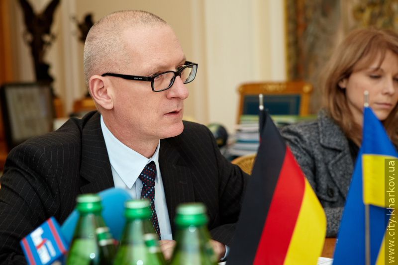 Геннадій Кернес зустрівся з генконсулом ФРН у Донецьку Клаусом Ціллікенсом