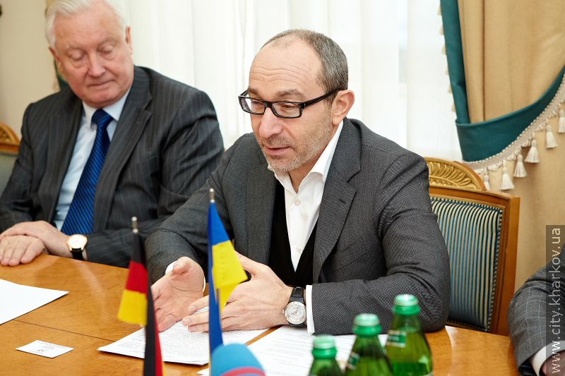 Геннадій Кернес зустрівся з генконсулом ФРН у Донецьку Клаусом Ціллікенсом