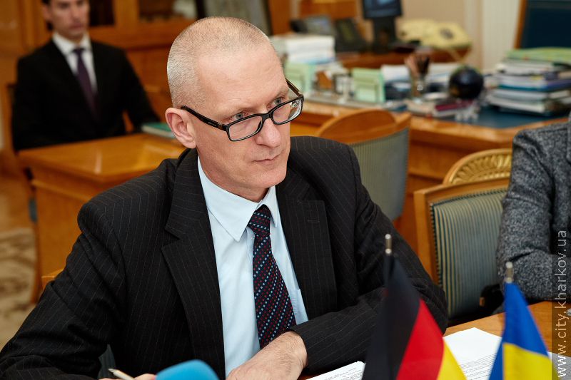 Геннадій Кернес зустрівся з генконсулом ФРН у Донецьку Клаусом Ціллікенсом