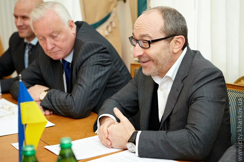 Геннадій Кернес зустрівся з генконсулом ФРН у Донецьку Клаусом Ціллікенсом