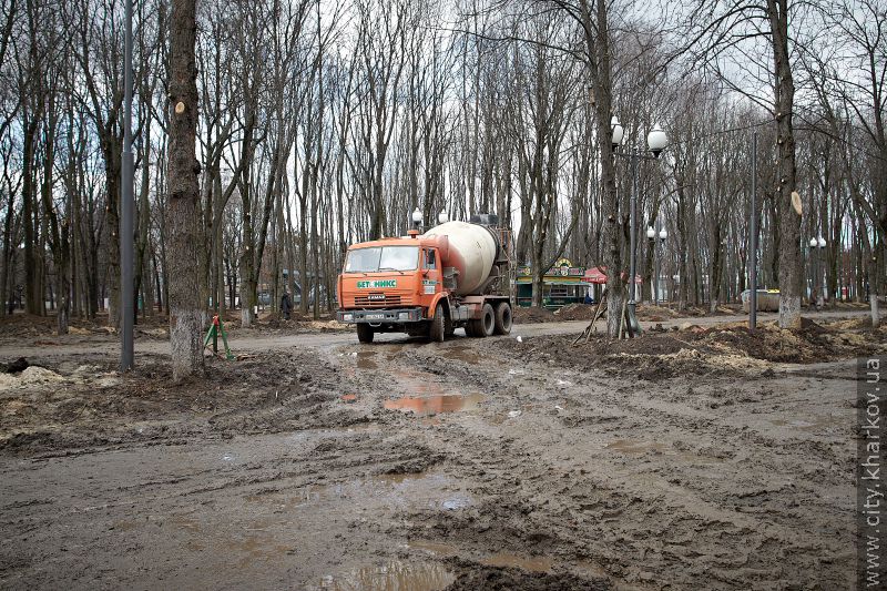 Майданчик для пенсіонерів у парку Горького відкриють до 1 травня