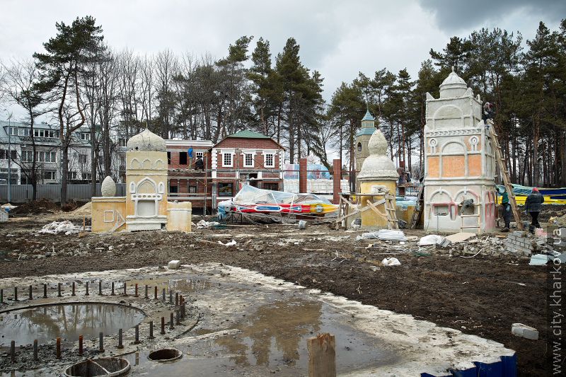 Майданчик для пенсіонерів у парку Горького відкриють до 1 травня