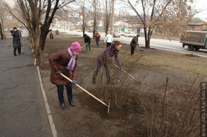 У Фрунзенському районі в суботнику взяли участь близько 3 тисяч чоловік
