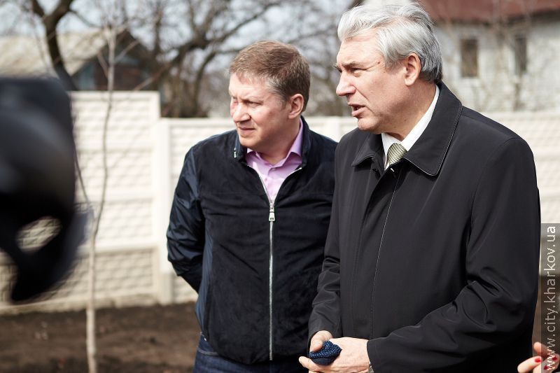 На проспекті Гагаріна висадили дерева