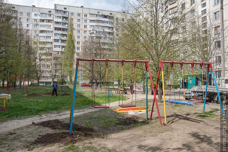 З початку року в Харкові встановили близько 25 дитячих майданчиків