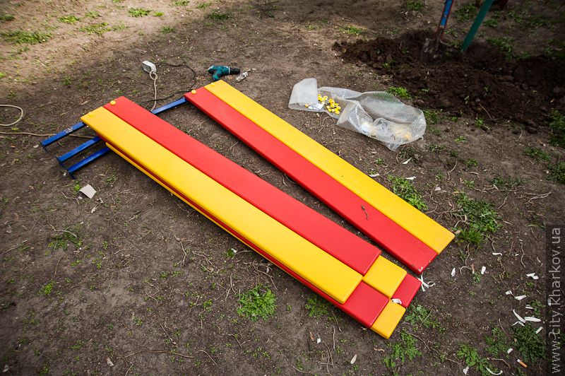 З початку року в Харкові встановили близько 25 дитячих майданчиків