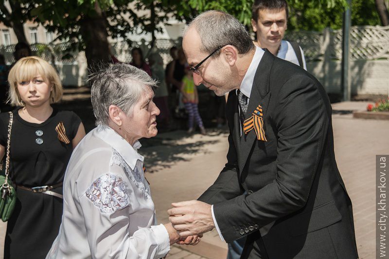 Біля братської могили у Фрунзенському районі пройшов траурний мітинг