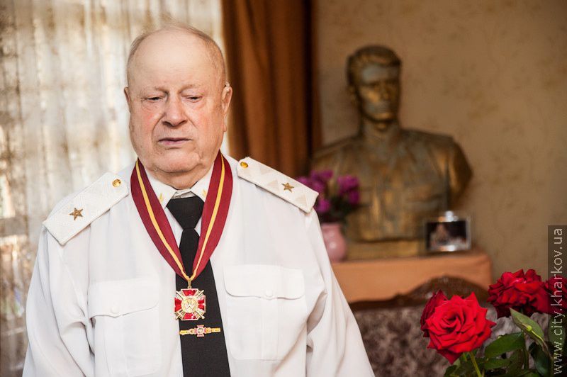 Почесного харків'янина Сергія Остащенка привітали з Днем Перемоги
