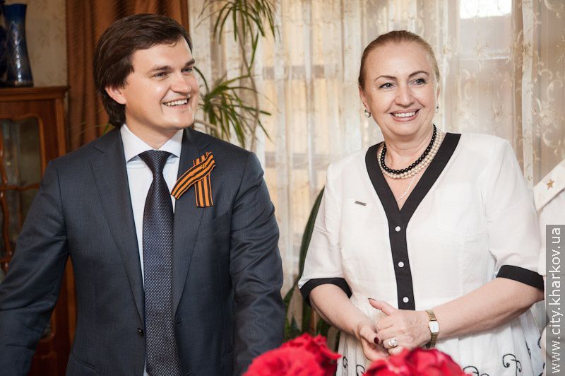Почесного харків'янина Сергія Остащенка привітали з Днем Перемоги