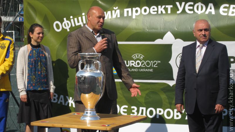 До Харкова прибув Кубок Європи