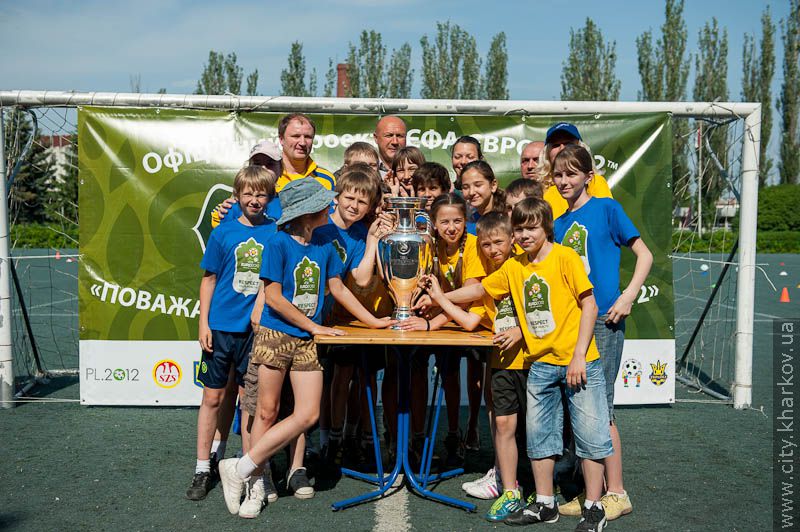 До Харкова прибув Кубок Європи