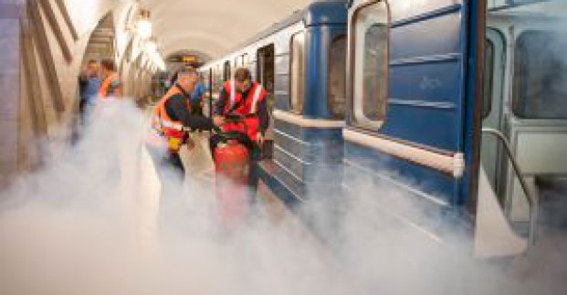 У харківському метрополітені відбулися навчання (додано фото)