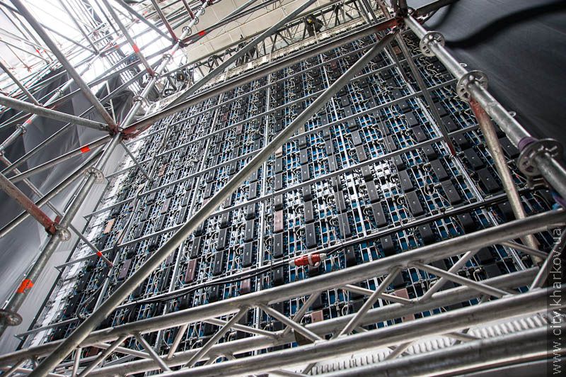 Fan-zone for Euro-2012 was presented to journalists