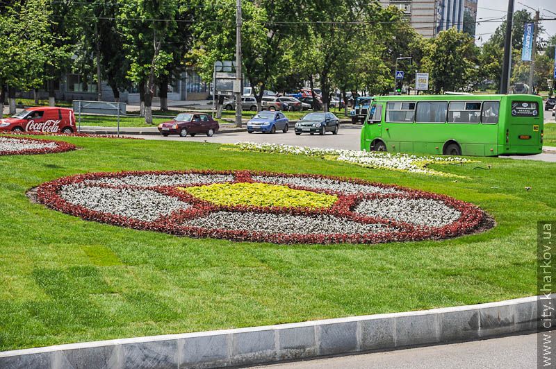 На Університетському пагорбі відкрили євроклумбу