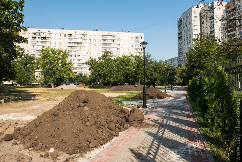 У Харкові масово реконструюють парки та сквери