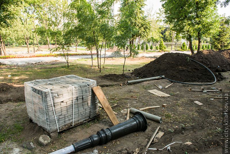 У Харкові масово реконструюють парки та сквери