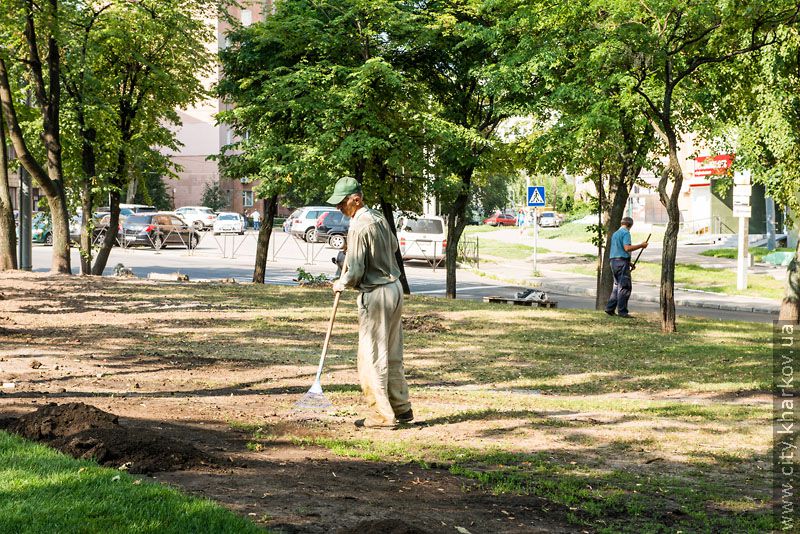 У Харкові масово реконструюють парки та сквери