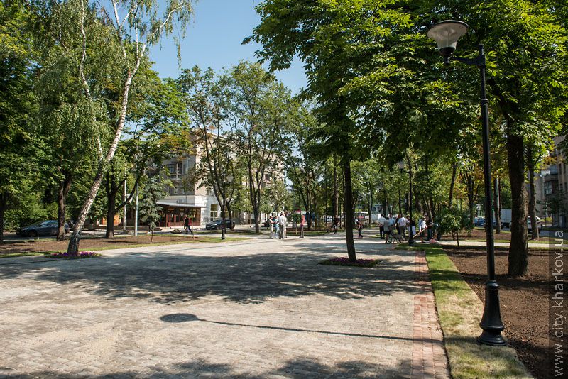 У Харкові масово реконструюють парки та сквери
