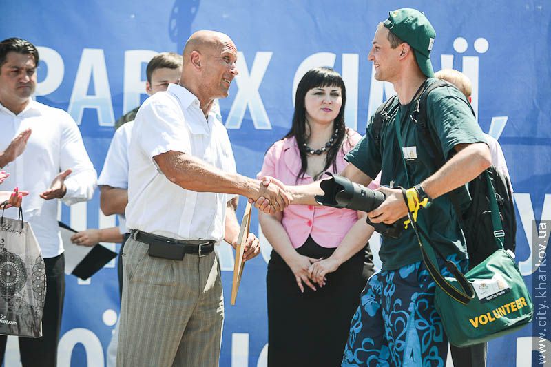 Kharkiv awarded best volunteers of UEFA EURO 2012