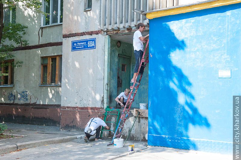 Цього року місто спільно з провайдерами відремонтує 800 входів у під'їзди