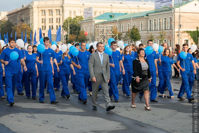 Геннадій Кернес привітав харків'ян з Днем міста